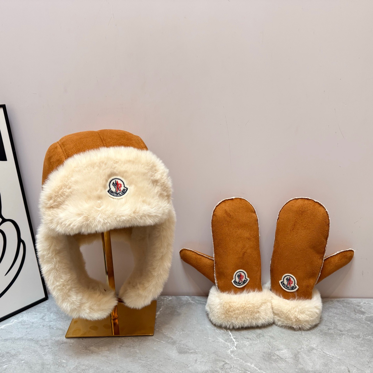 NO:604582,Running volume: New products: Mouth protection ~ suede fur hat, glove set, hat, bucket hat, baseball cap, knitted hat, hat, Moncler, espadrilles, gloves, hats19860909跑量 上 新 品 蒙口～反毛皮雷锋帽 手套套装 帽子渔夫帽棒球帽针织帽,帽子,Moncler,espadrilles,gloves,hats,hat