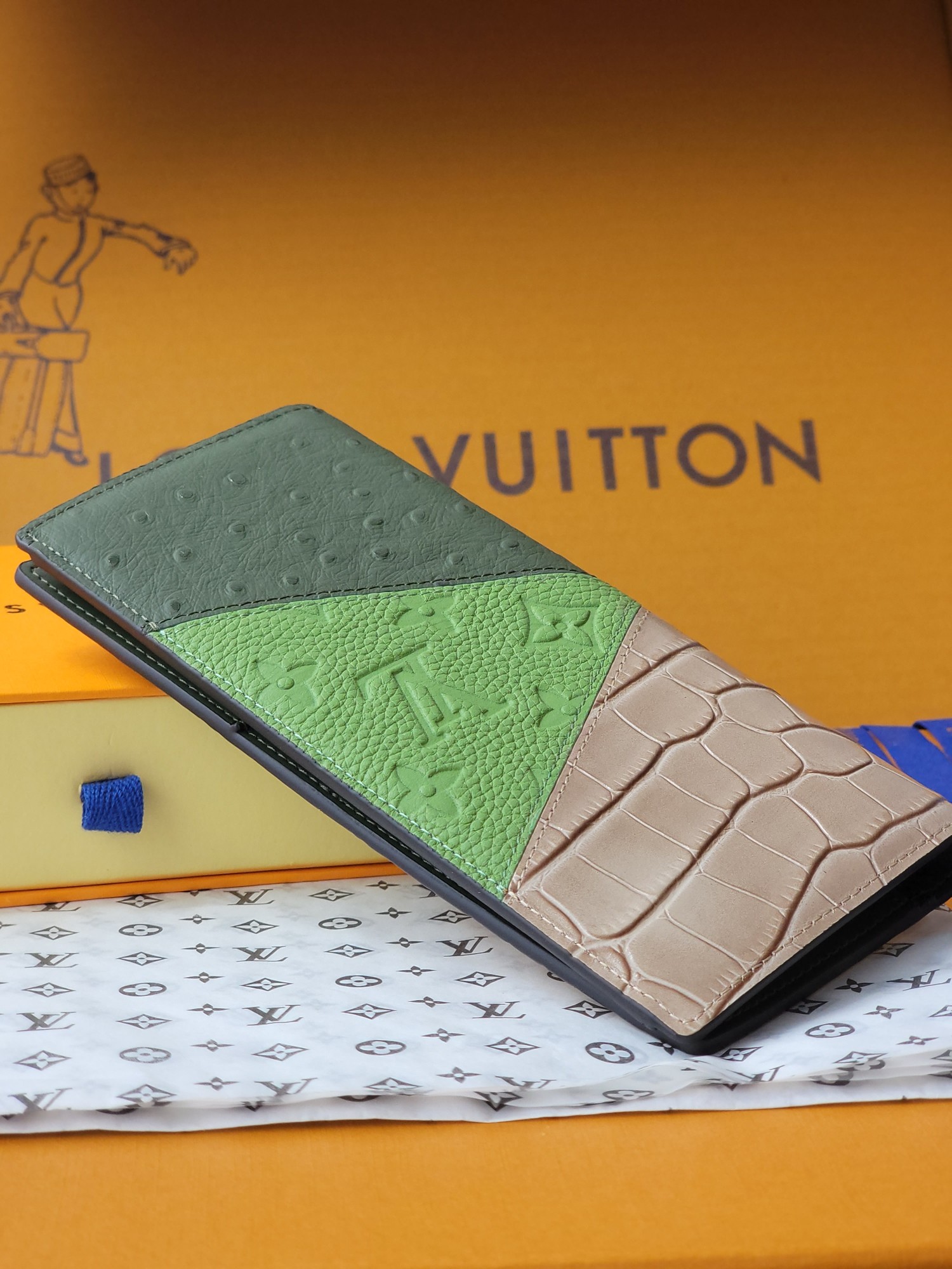 Louis Vuitton Brazza Wallet: Luxurious Leather, Functional Design, Yakuza Black – M84668 - 图片 3