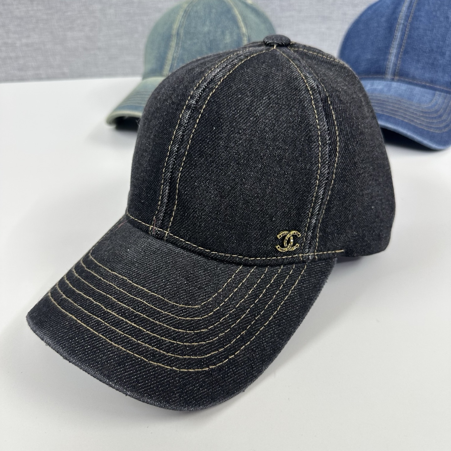 🎀chanel香奈儿棒球帽🧢牛仔棒球帽👏