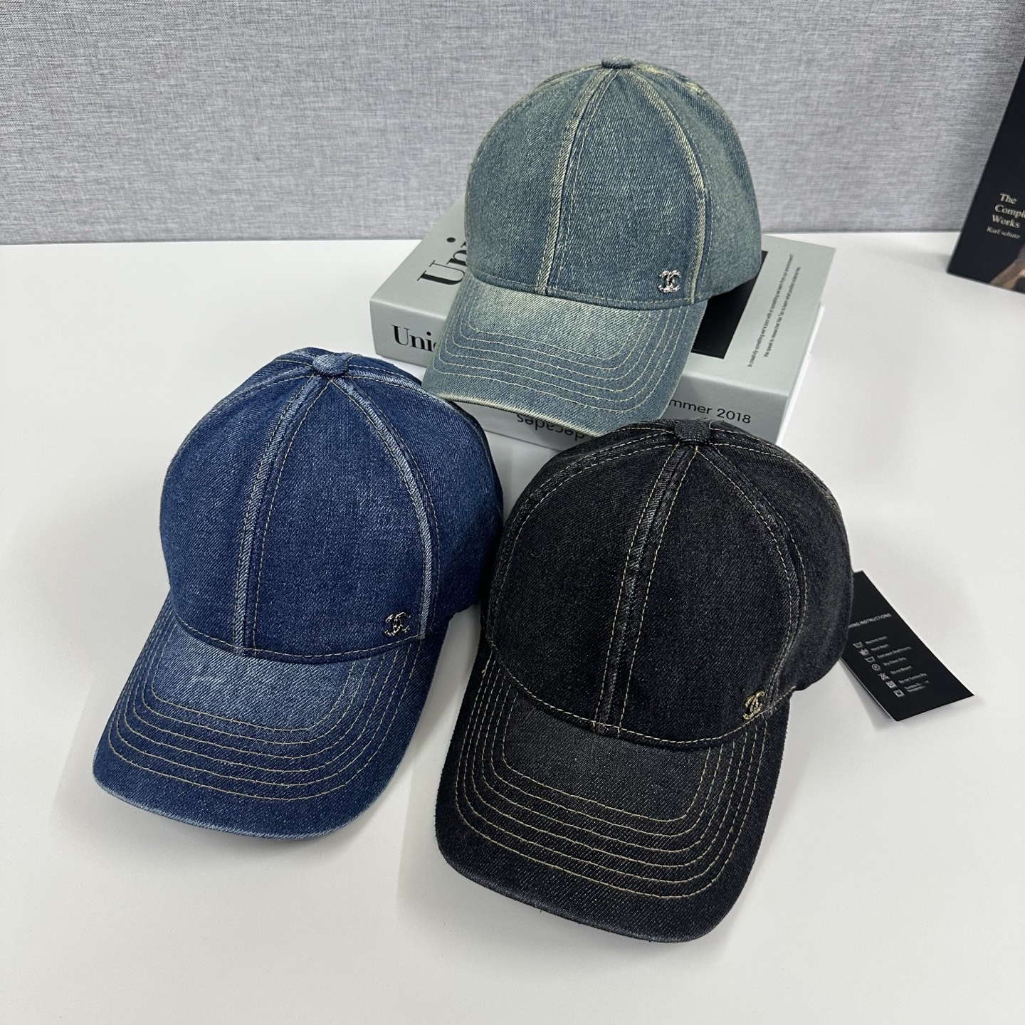 🎀chanel香奈儿棒球帽🧢牛仔棒球帽👏