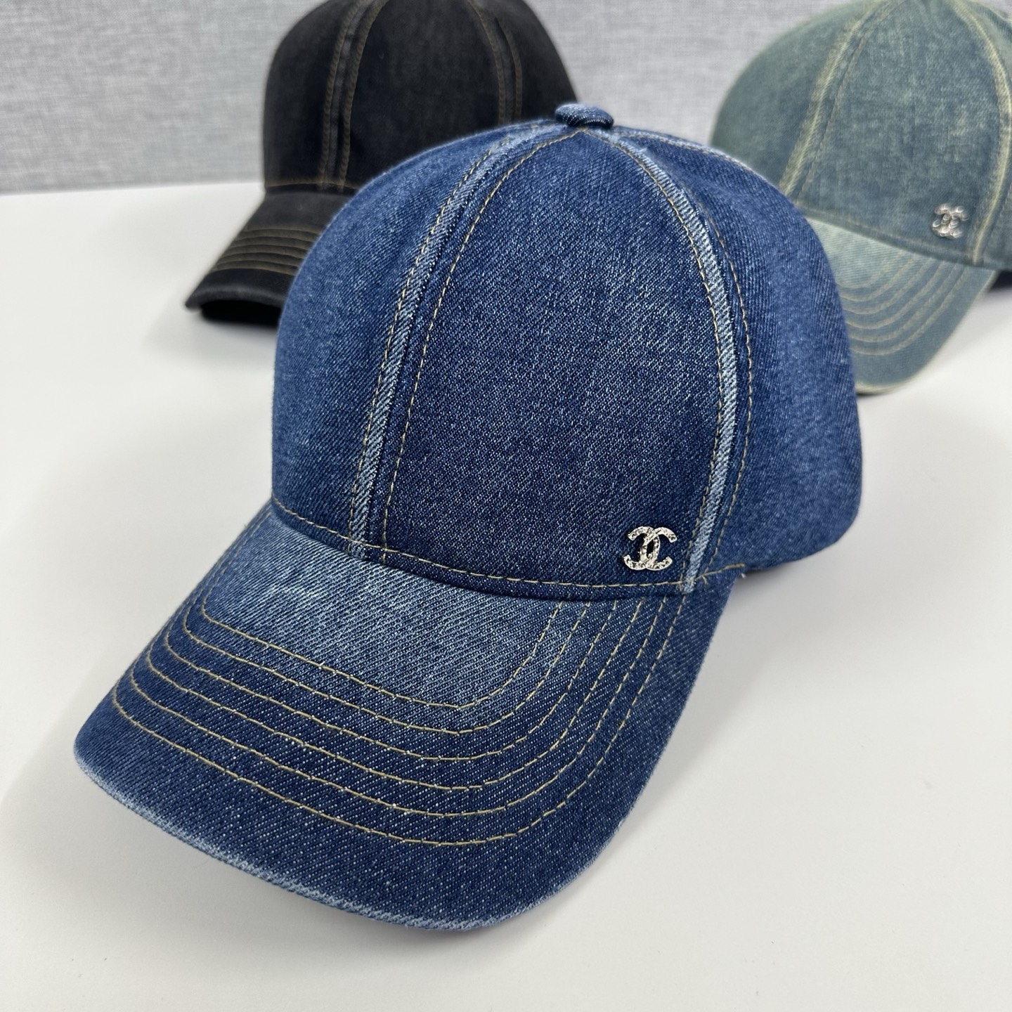 🎀chanel香奈儿棒球帽🧢牛仔棒球帽👏