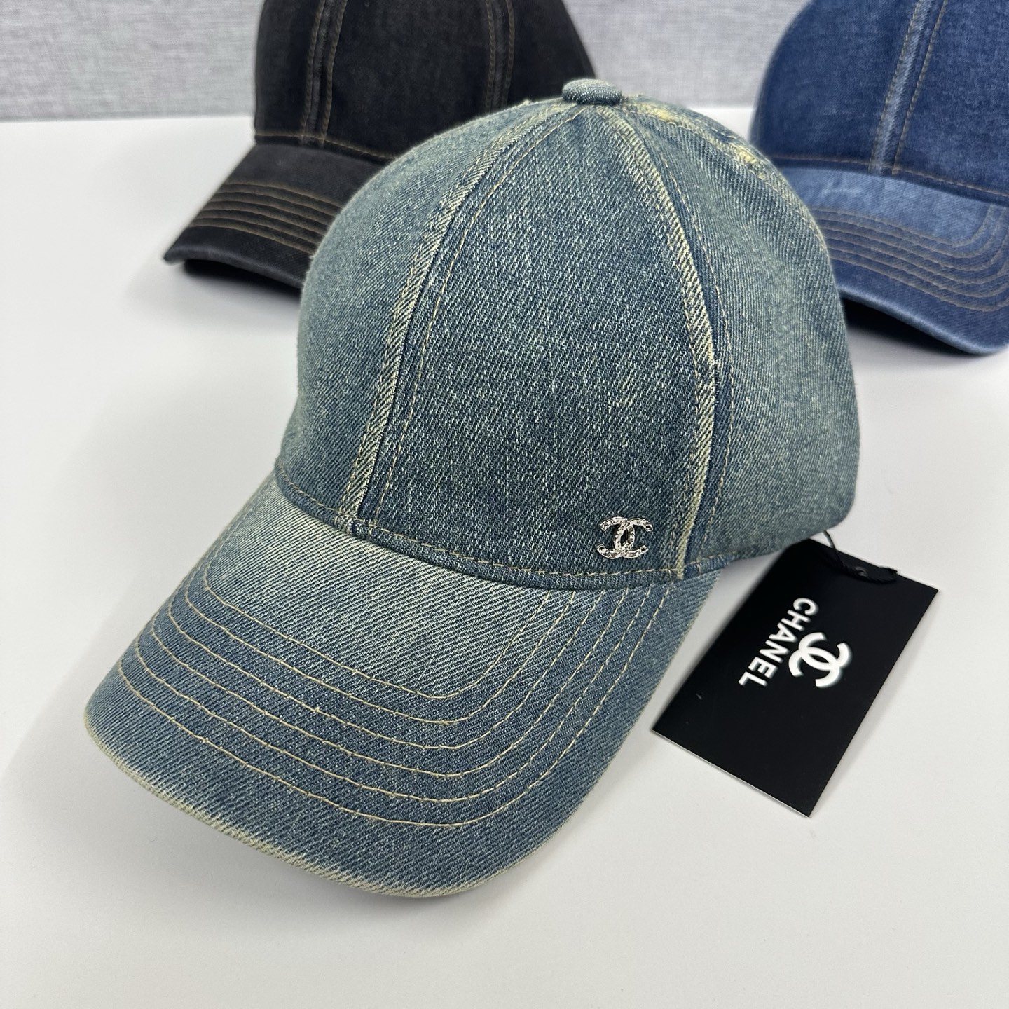 🎀chanel香奈儿棒球帽🧢牛仔棒球帽👏