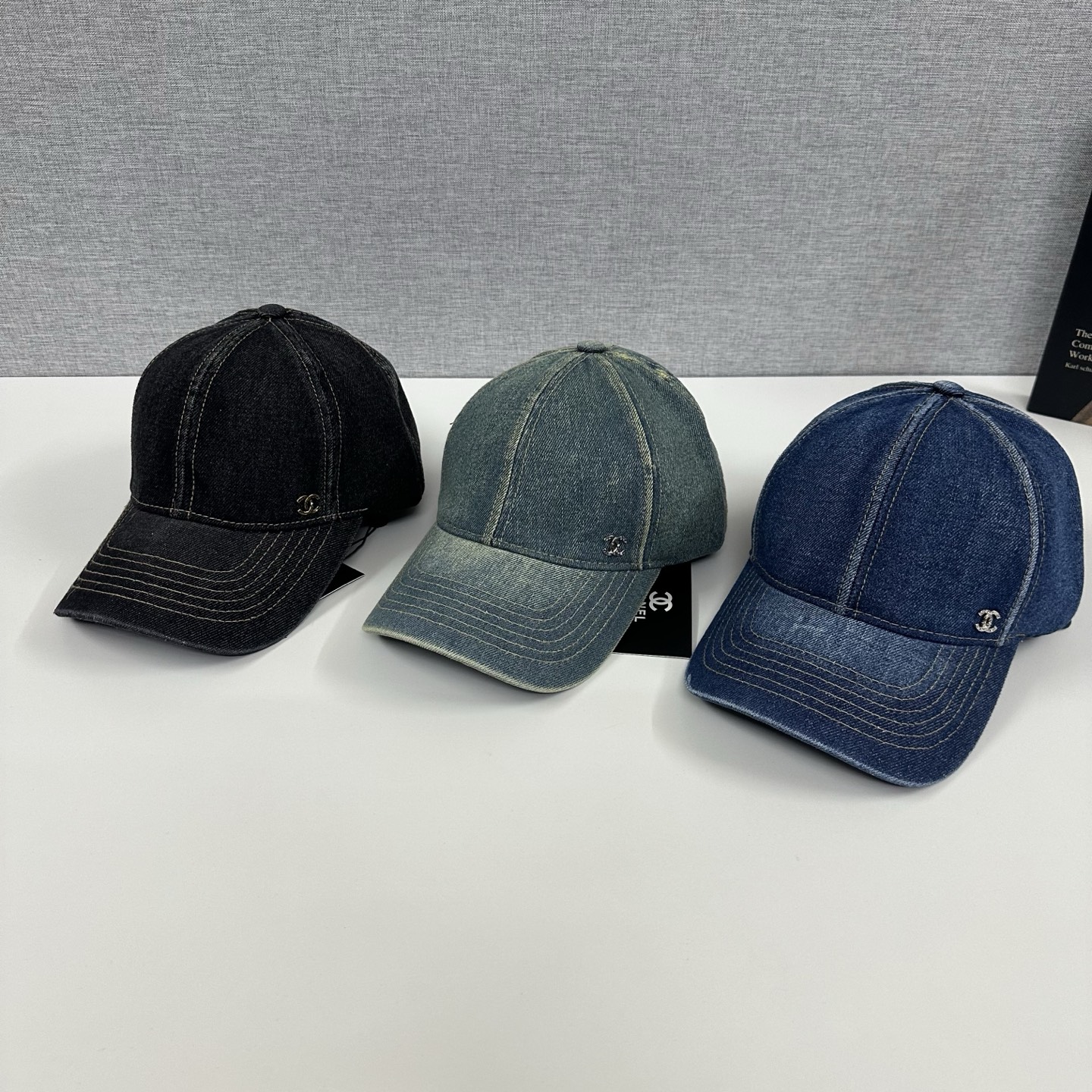 🎀chanel香奈儿棒球帽🧢牛仔棒球帽👏