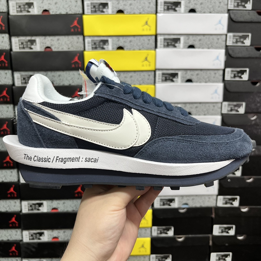 1.0走秀 海军蓝 Fragment design x Sacai x NK LDV Waffle D