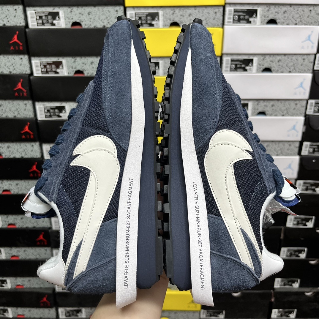 1.0走秀 海军蓝 Fragment design x Sacai x NK LDV Waffle D