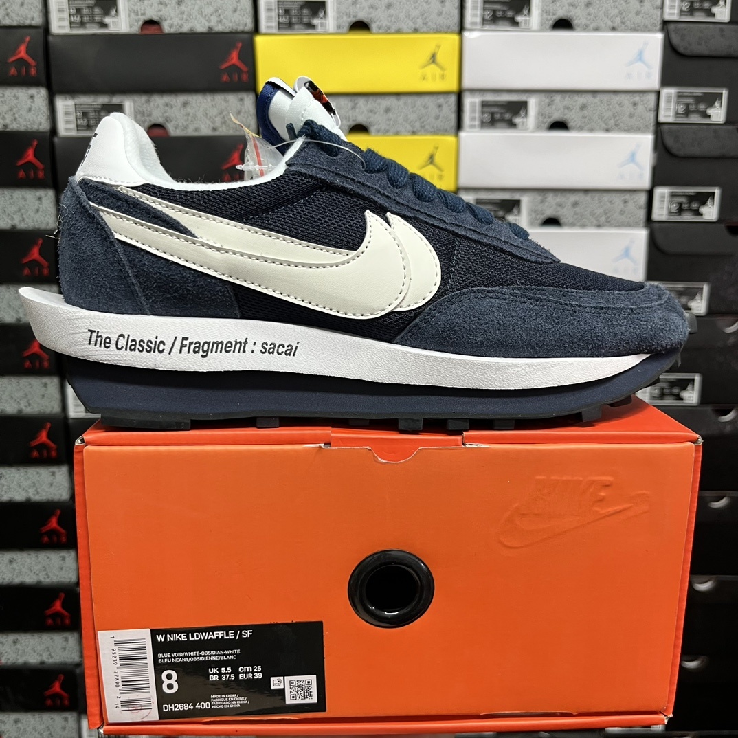 1.0走秀 海军蓝 Fragment design x Sacai x NK LDV Waffle D