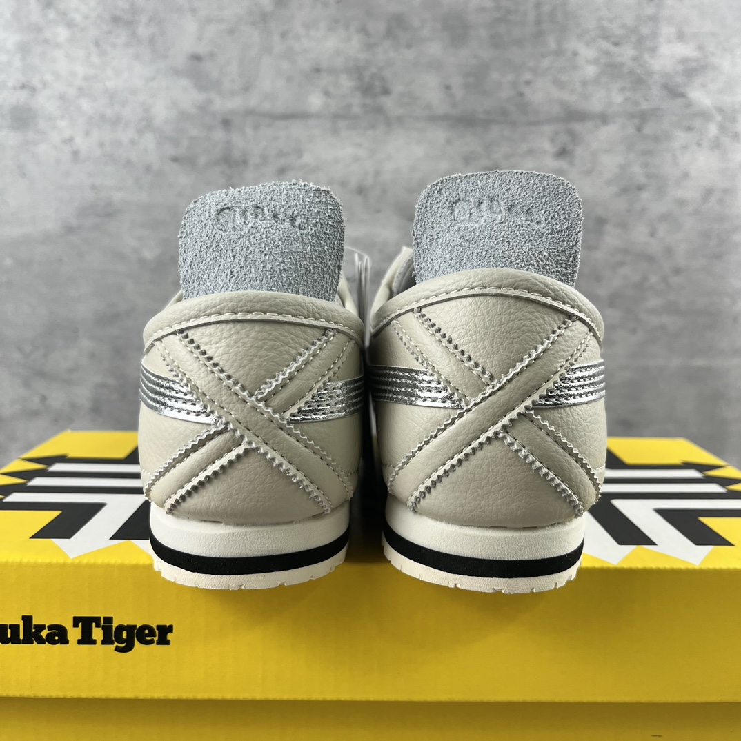  外贸工厂纯原 Onitsuka Tiger Mexico 66 DELUXE  鬼冢虎 灰银 墨西哥升
