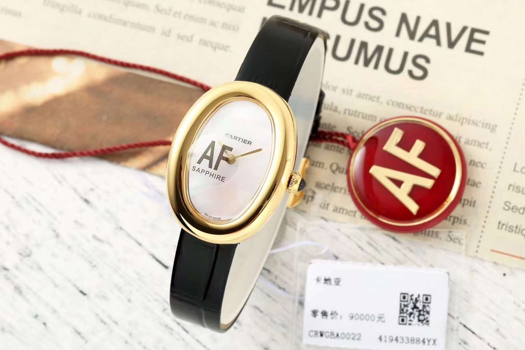 Cartier 卡地亚 Baignoire浴缸系列 腕表