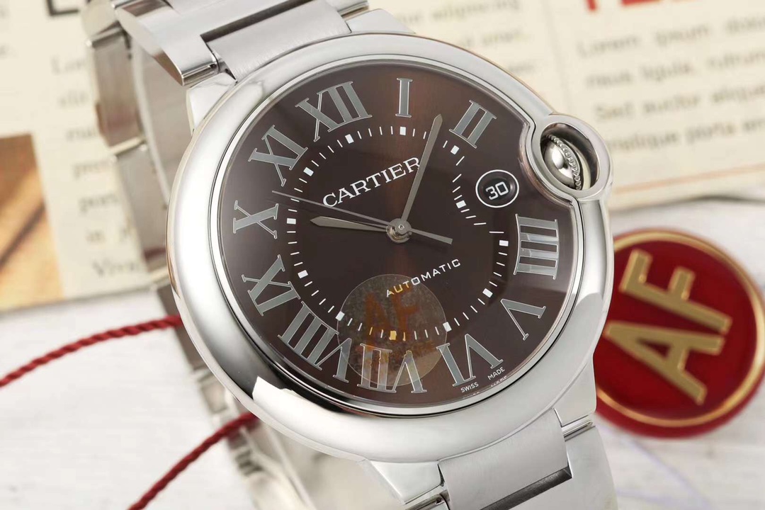 Cartier Ballon Bleu 40mm Stainless Steel Automatic Watch Brown Dial 2 i1736780875 5104 2