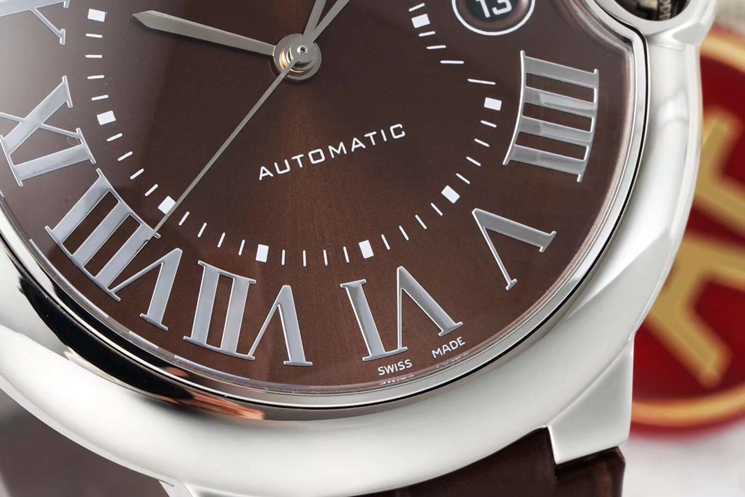 Cartier Ballon Bleu 40mm Automatic Brown Dial Leather Strap Watch 5 i1736780936 8636 4