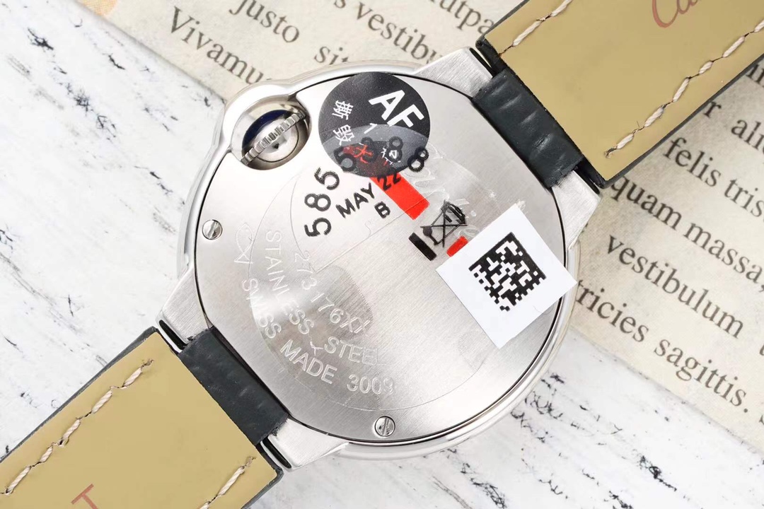 Cartier Ballon Bleu 28mm Quartz Watch - Stainless Steel & Leather Band 5 i1737187736 1012 5