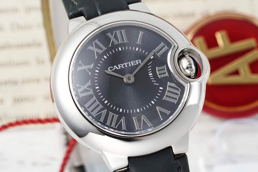 Cartier Ballon Bleu 28mm Quartz Watch - Stainless Steel & Leather Band 2 i1737187736 4 2