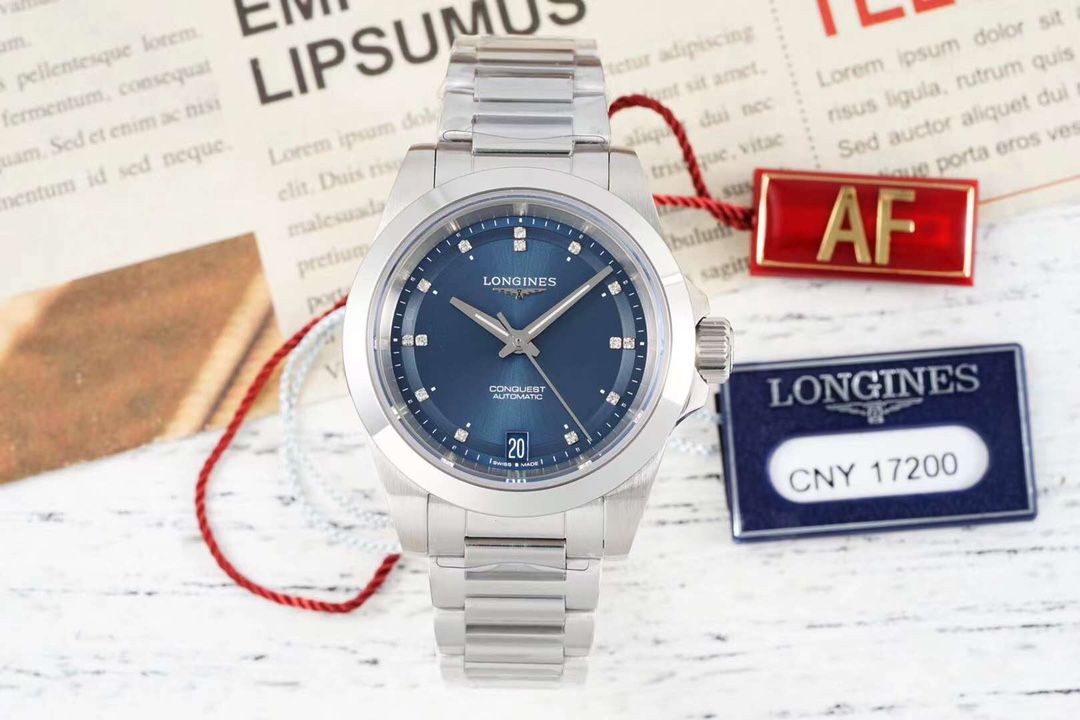Longines Conquest Automatic Blue Dial Stainless Steel Men's Watch 34 mm 1 i1737287122 7021 0