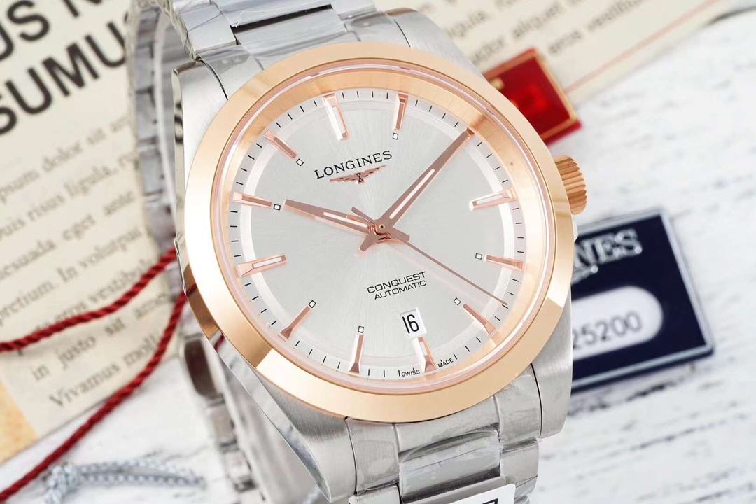 Longines Conquest Automatic Watch - Silver Dial, Stainless Steel Bracelet 1 i1737295593 9519 1