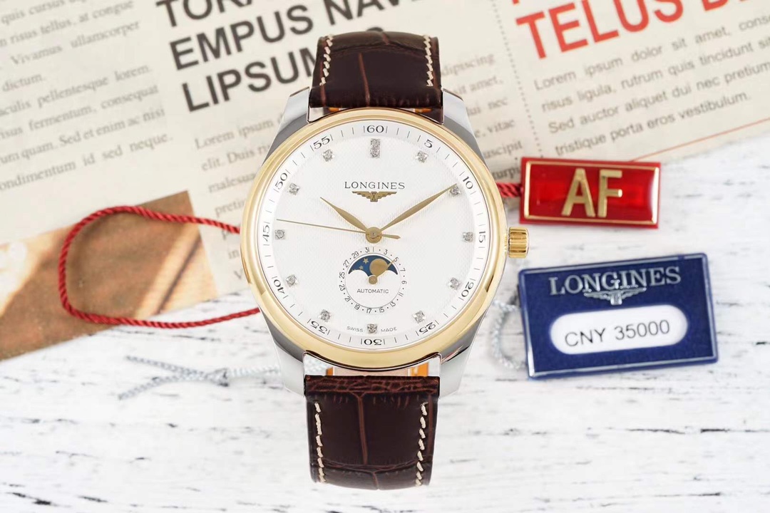 Longines Master Collection 42mm Automatic Moon Phase Watch - Elegant Timepiece 2 i1737296393 3499 0