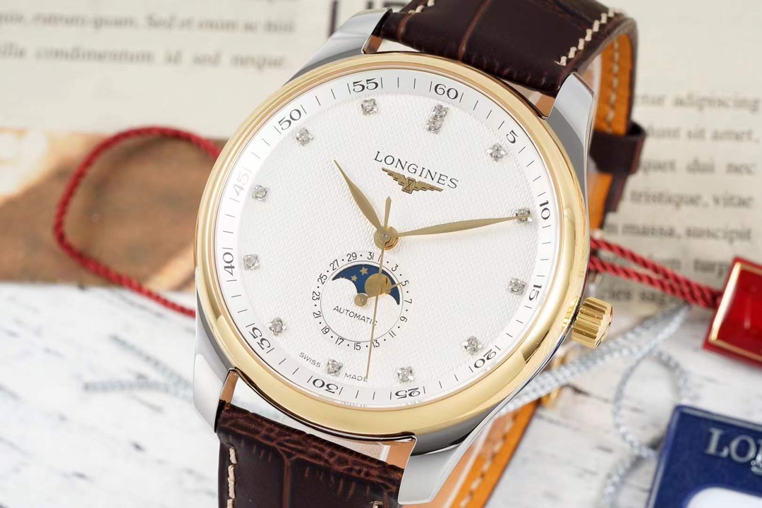 Longines Master Collection 42mm Automatic Moon Phase Watch - Elegant Timepiece 4 i1737296393 7883 2