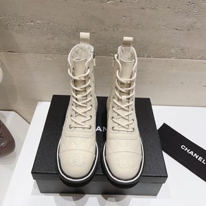 Chanel Wholesale Martin Boots Short Boots Top Sale Cowhide Genuine Leather Fall/Winter Collection