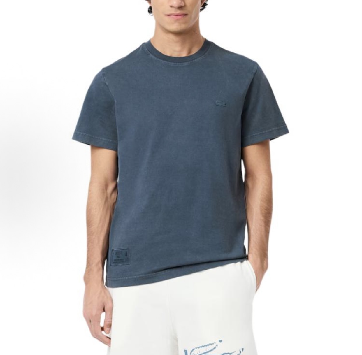 Lacoste Men's Vintage Crew Neck T-Shirt, Short Sleeve Cotton Tee 2 o 1iujou4bu1givro2v6d9l3pe41