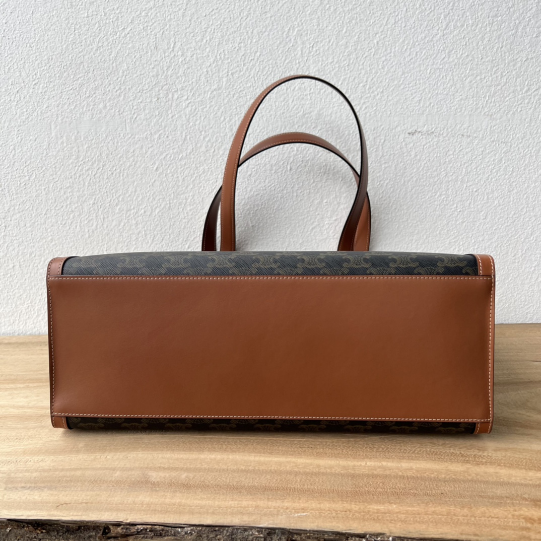 Cabas トートバッグ P1660 超大容量シンプルデザイン