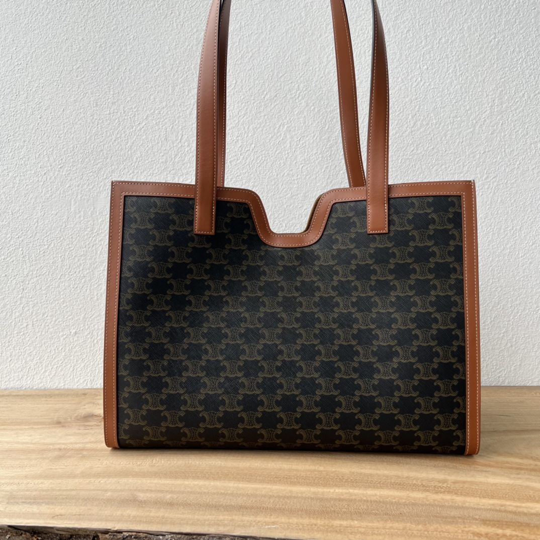 Cabas トートバッグ P1660 超大容量シンプルデザイン