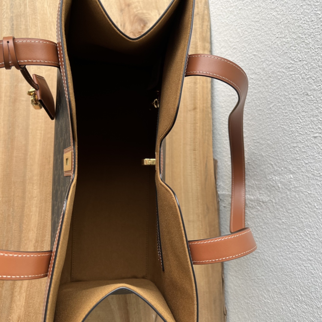 Cabas トートバッグ P1660 超大容量シンプルデザイン