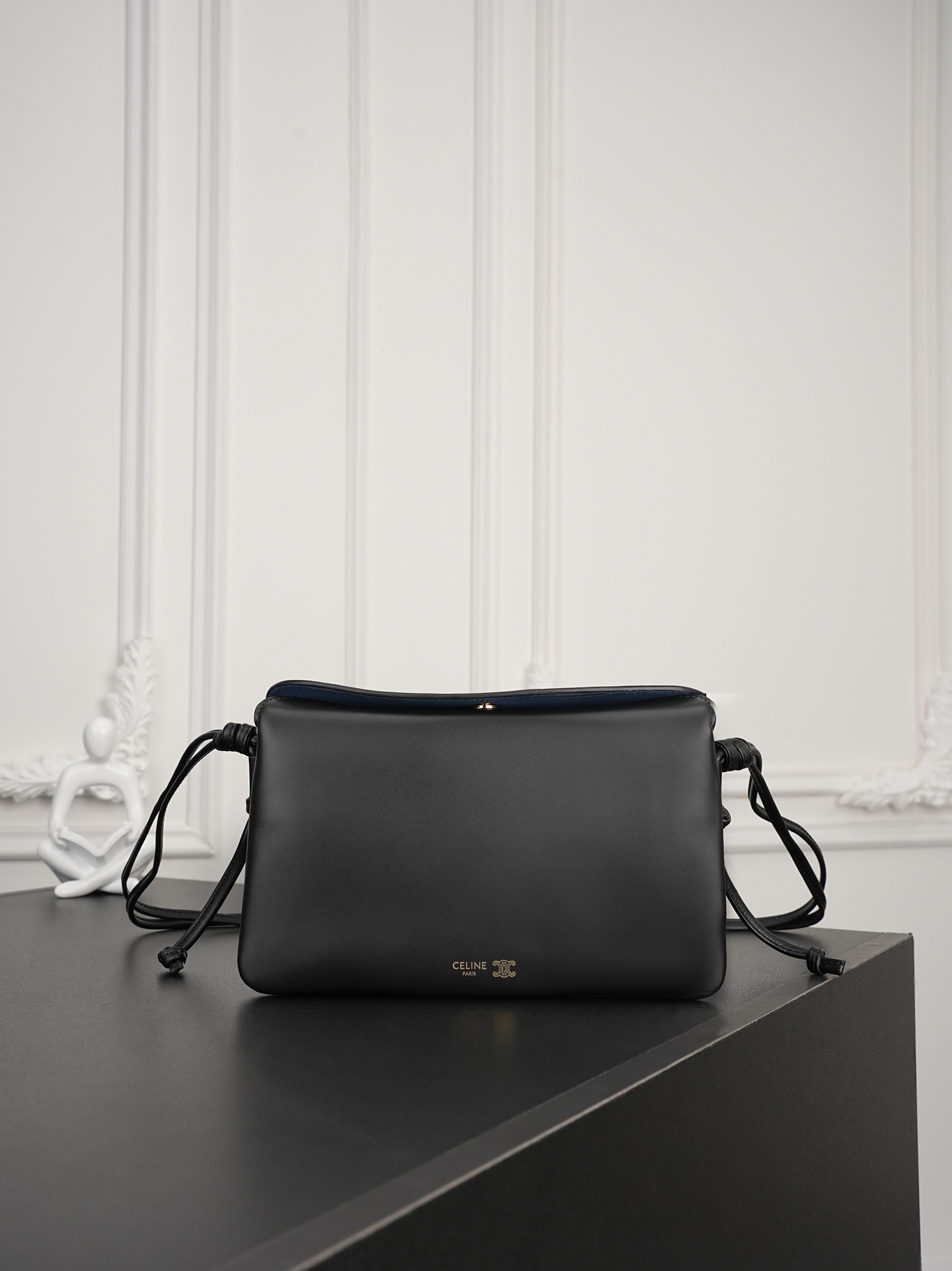 Celine Black Rectangular Crossbody Bag