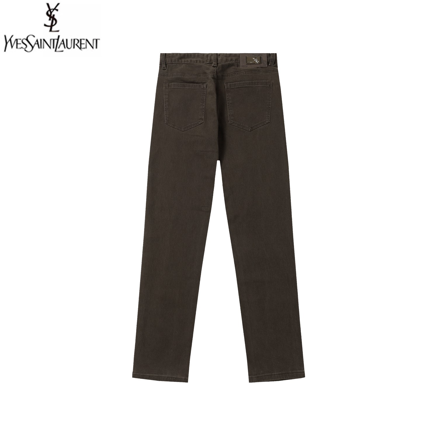 Luxurious Saint Laurent SLP Jeans: St. Roland’s High-End Water Washed Denim - 图片 2