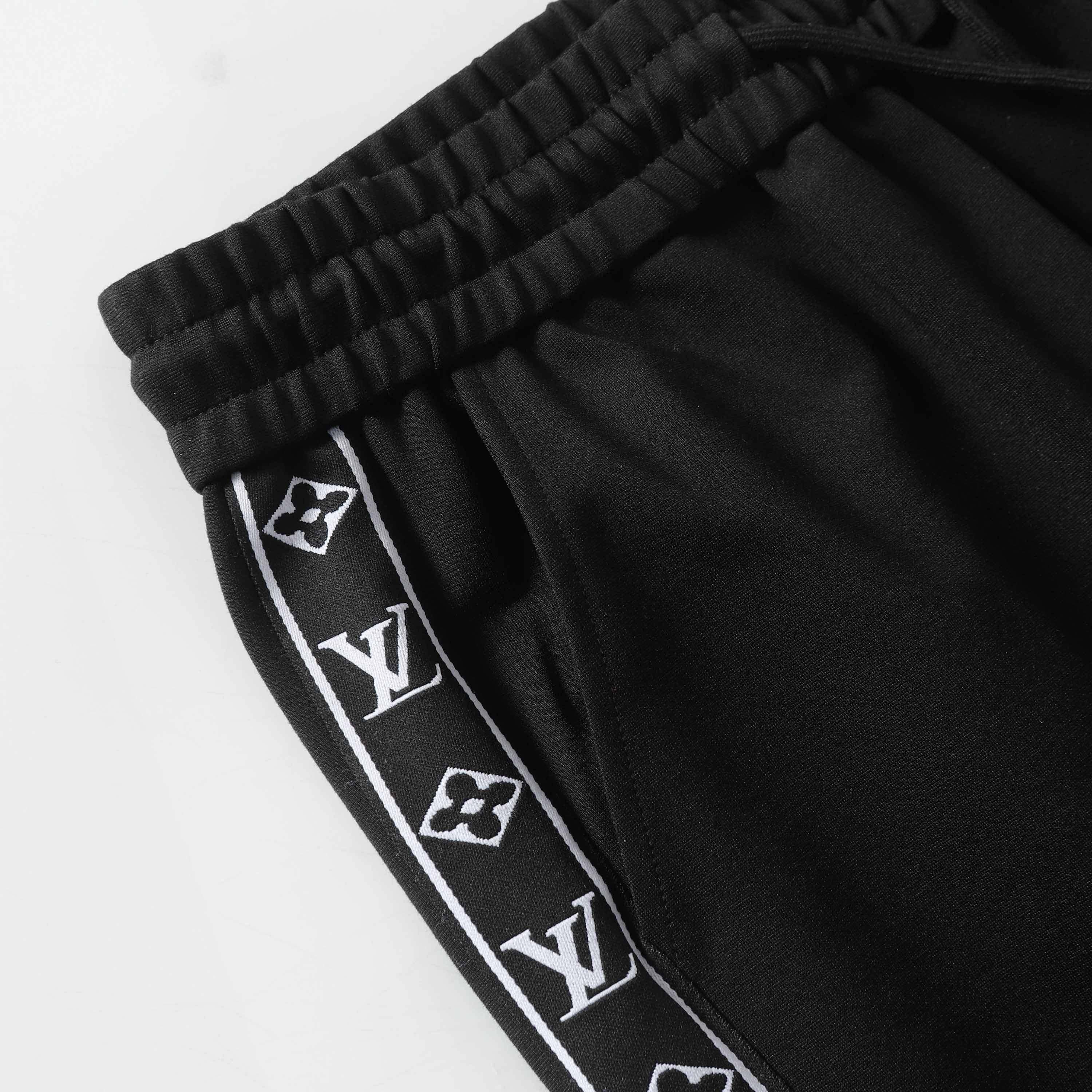 LV Recital Knitted Shorts: Classic Logo, Comfortable & Stylish Quality Leisure Pants - 图片 8