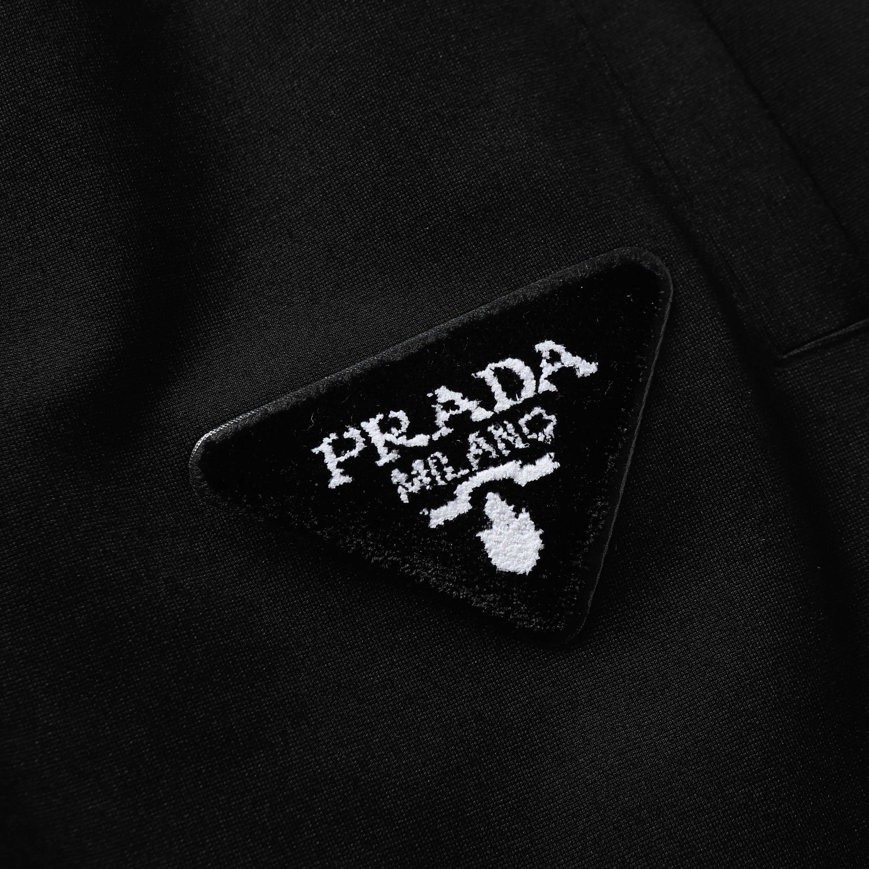 Prada 2025 New Leisure Shorts with Trophies Design, Fabric Customization, and Original Hardware - 图片 4
