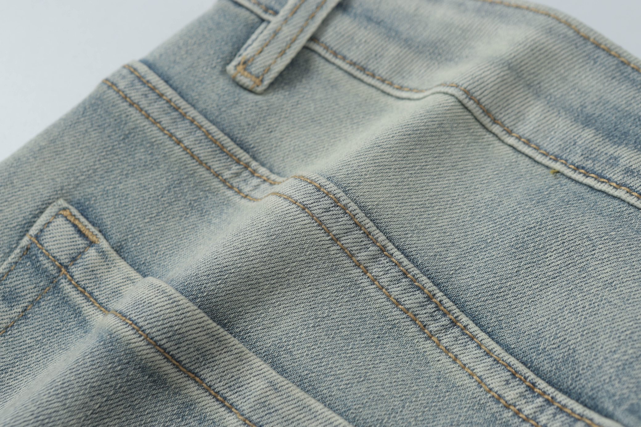 High-Quality LV 25s Cotton Jeans for Boys – Size 28-38, Perfect for Leisure - 图片 8
