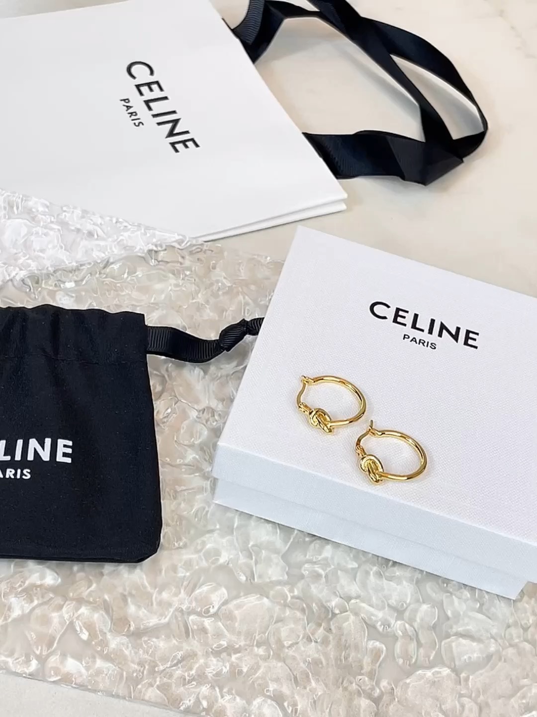 Achetez la meilleure qualité de haute qualité
 Celine Bijoux Boucle D’Oreille