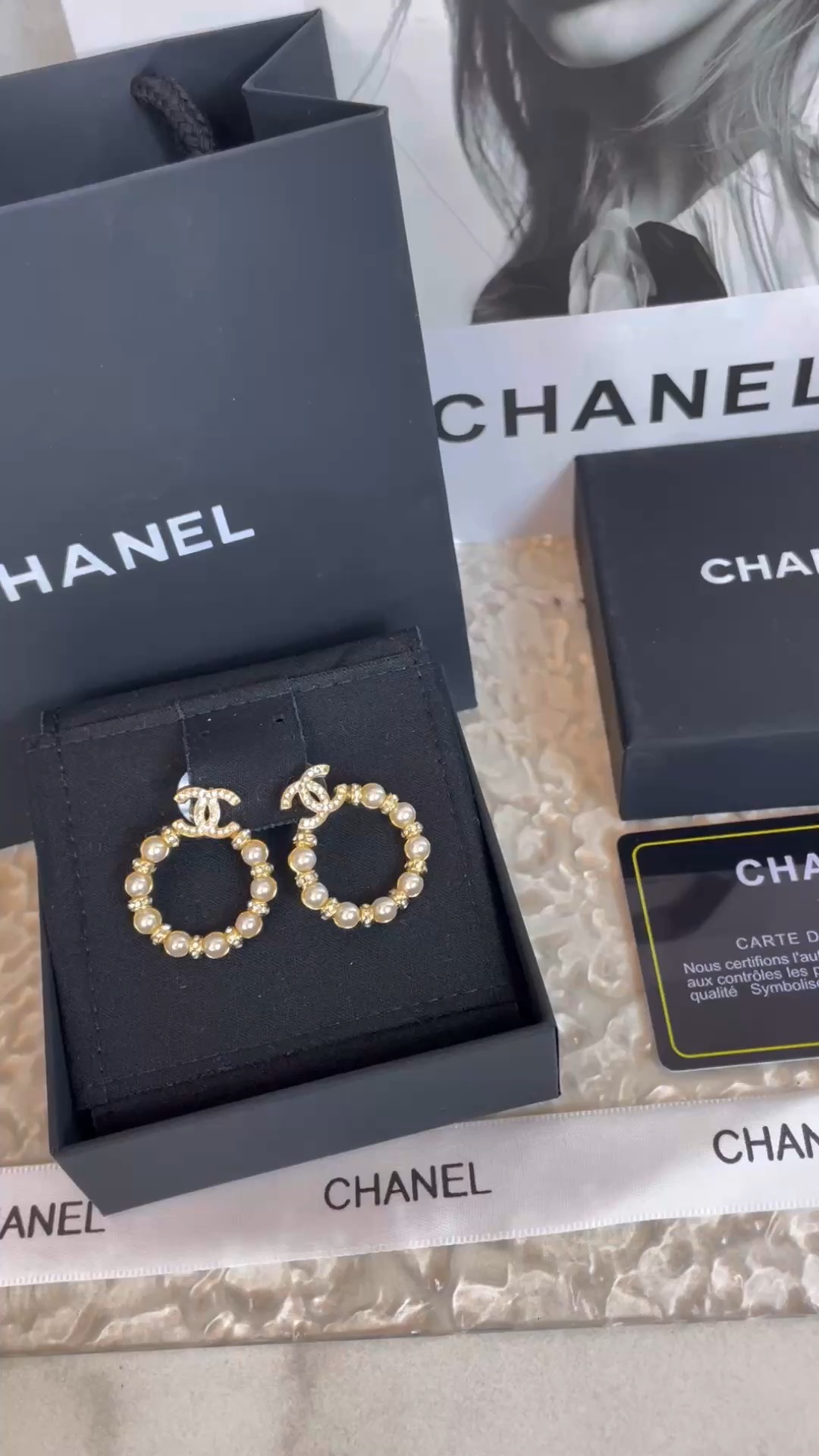 Chanel Bijoux Boucle D’Oreille Achetez la meilleure réplique de qualité authentique élevée