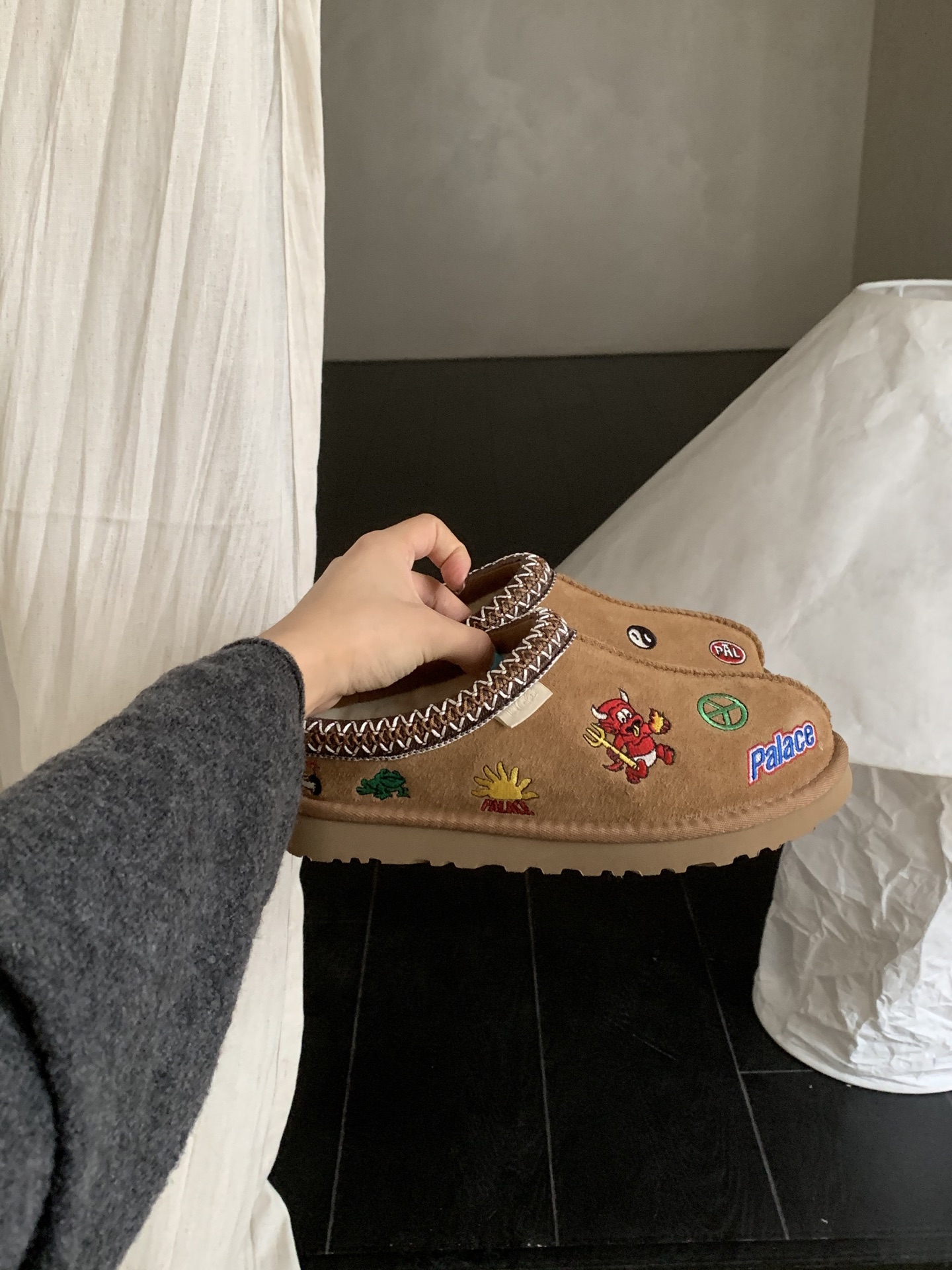 🔥塔斯曼联名限量刺绣款单款单色限量200双size：36-41
