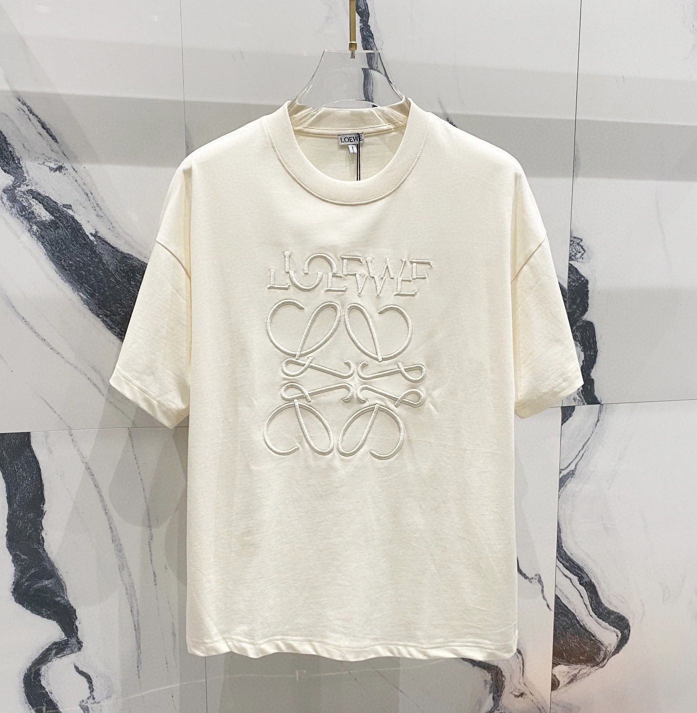 Loewe Embroidered Logo T-Shirt - 25SS Spring Summer Collection