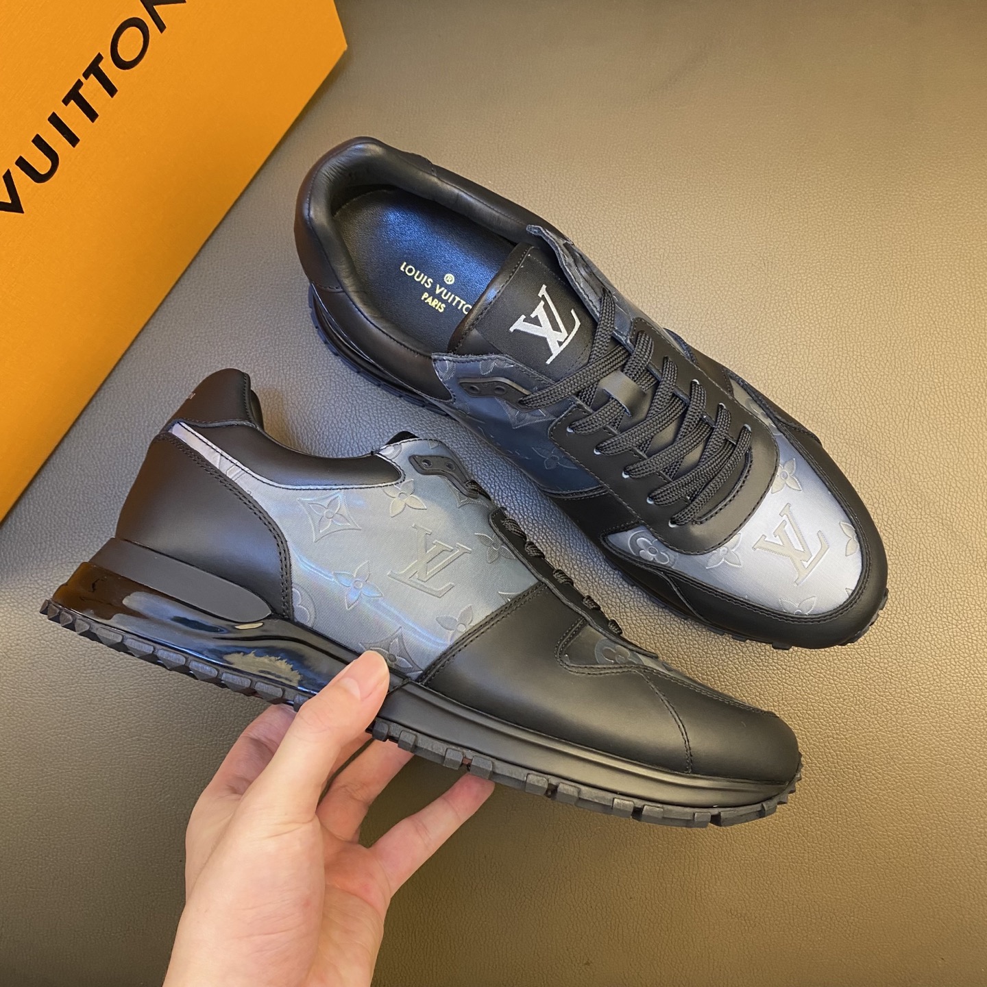 LV Style Leather Men's Shoes style reference detail image 3 from source 780813