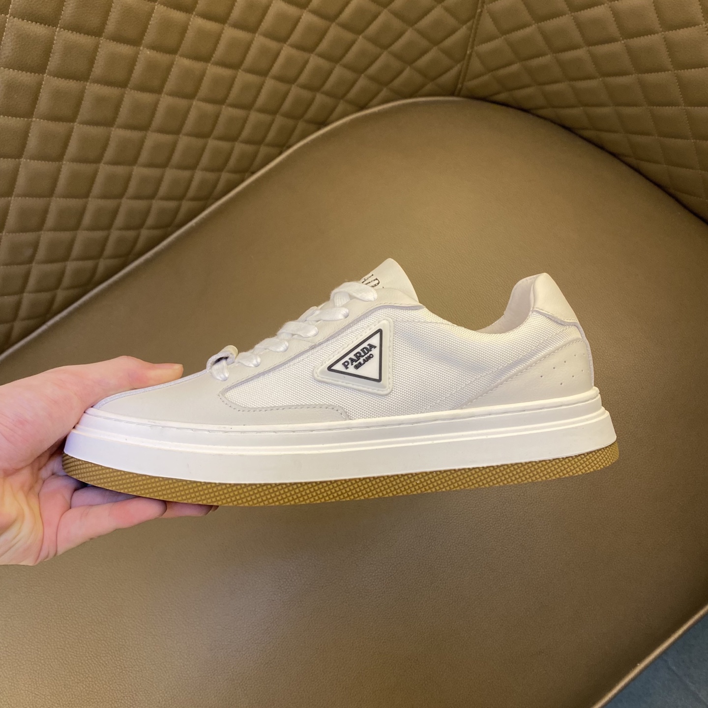 Prada Style Leather Men's Shoes Men's Shoes Men's Shoes detail image 8 from source 767205
