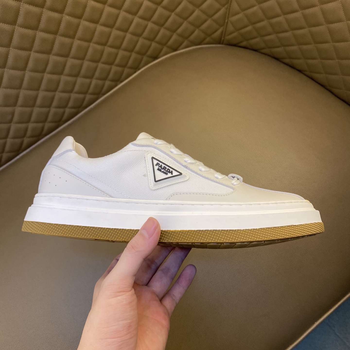 Prada Style Leather Men's Shoes Men's Shoes Men's Shoes detail image 7 from source 767205