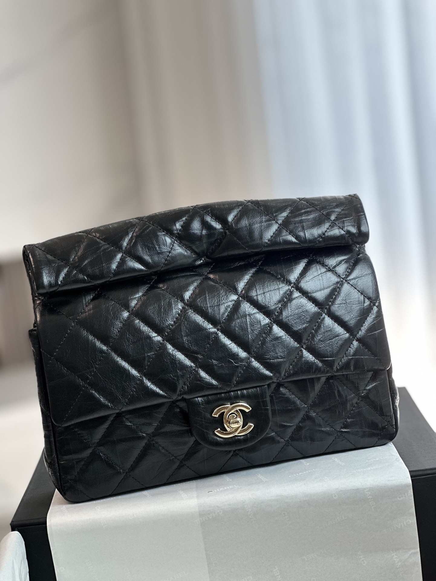 Chanel Clutches & Pouch Bags Black Fashion Chains