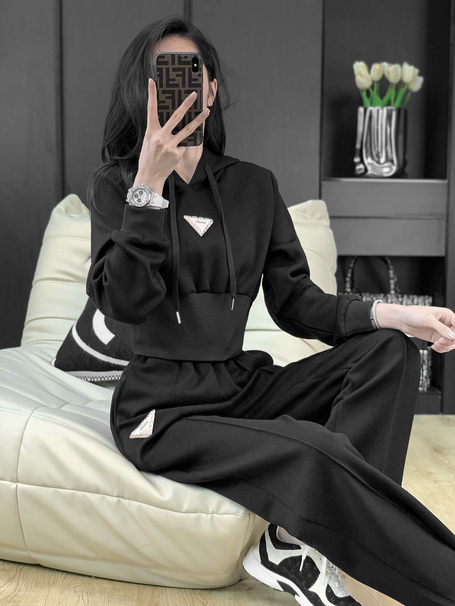 Prada Accelerated Cotton Fabric Women’s Suit with High Quality Support for Exchange - 图片 9