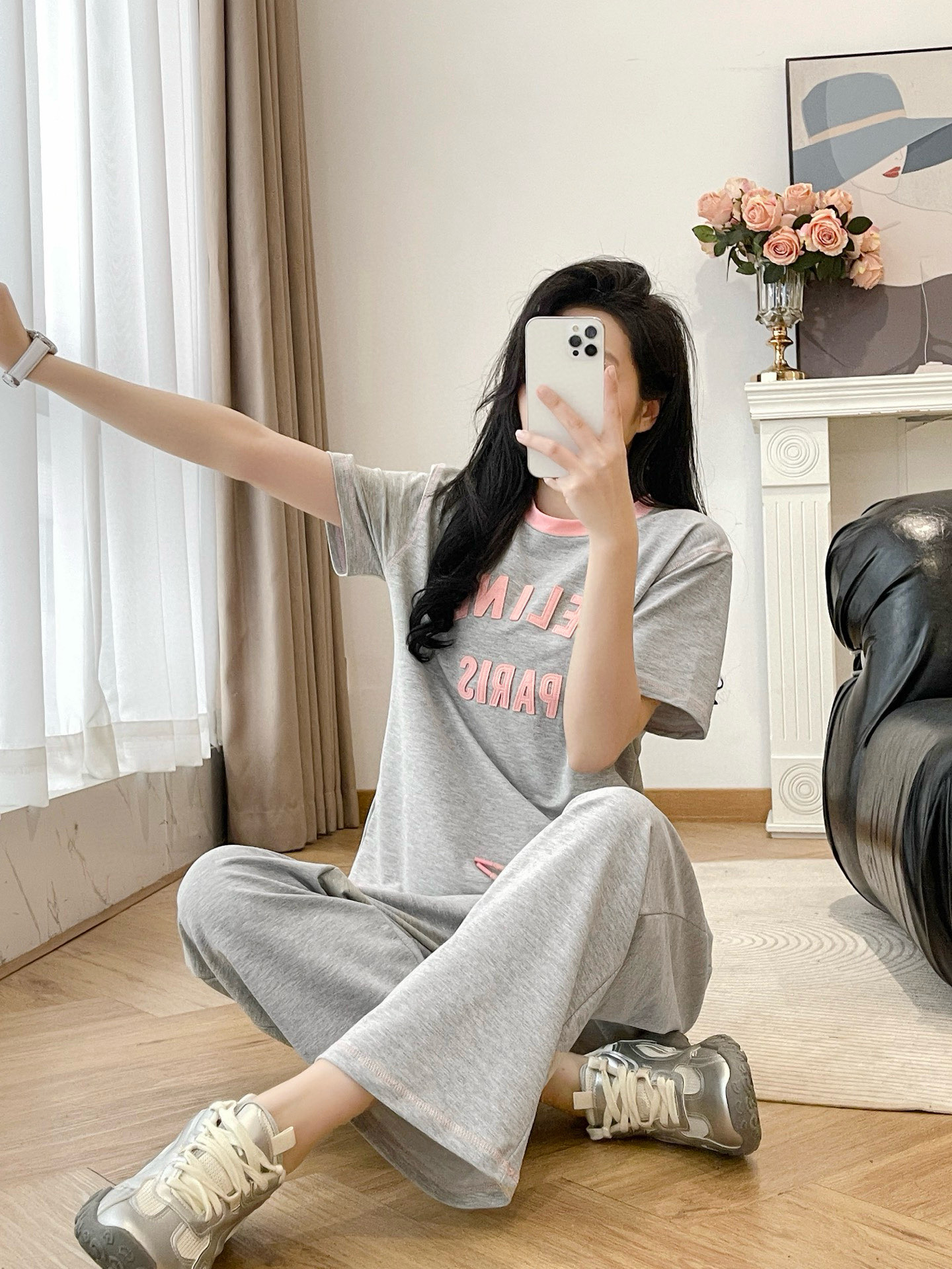 High-Quality Women’s Suit: Céline’s Big Cotton Suit with Heavy Embroidery, SMLXL Sizes. - 图片 6