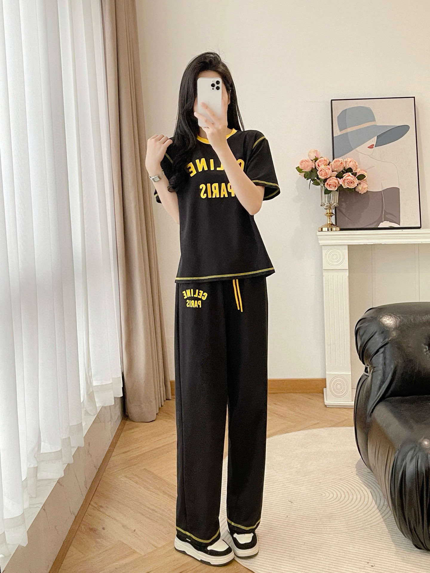 High-Quality Women’s Suit with Heavy-Pressure Embroidery by Céline in Various Sizes - 图片 5