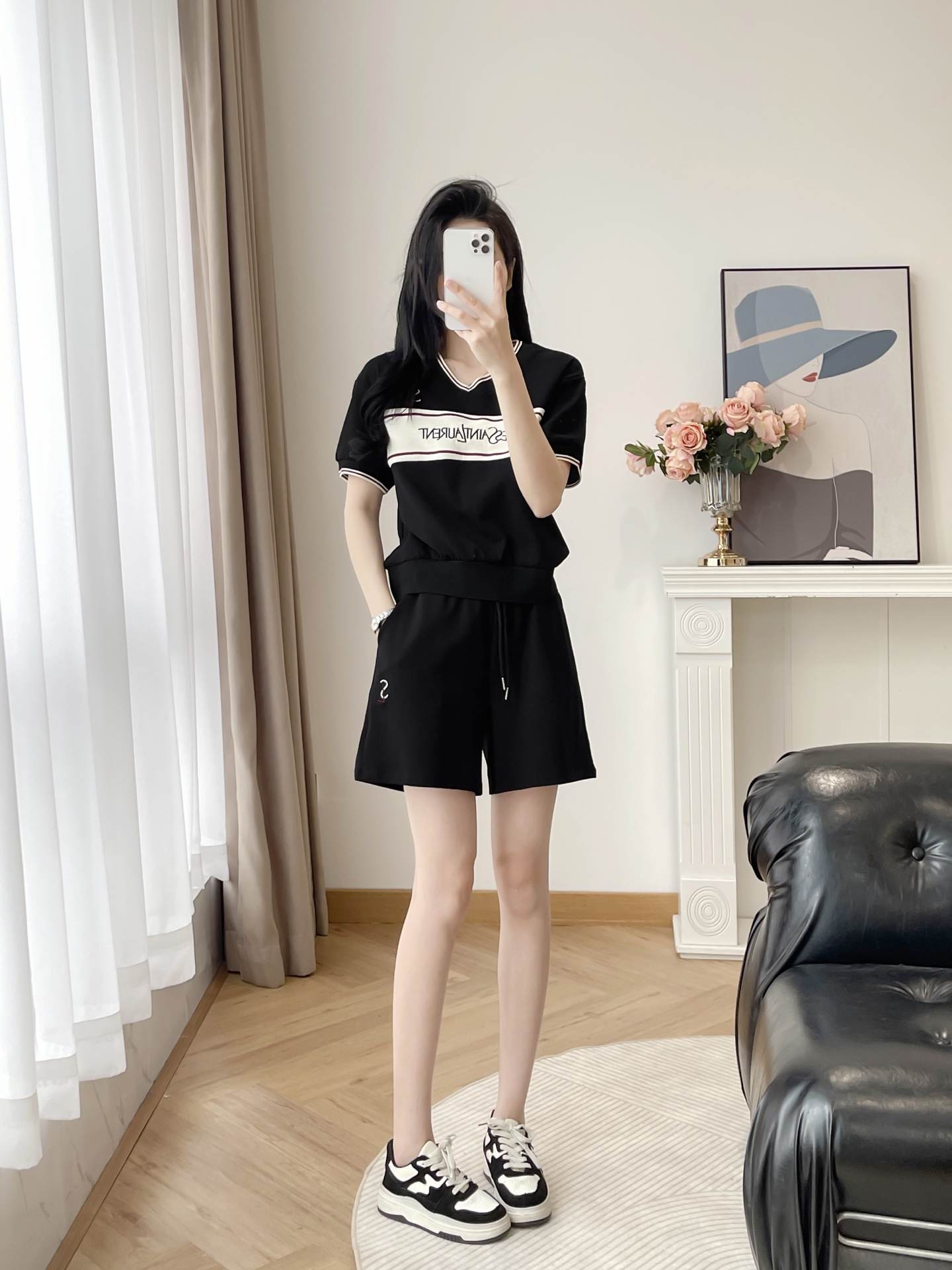 High Quality Women’s Clothes: 2025 St. Roland’s Summer Recreational Shorts in Various Sizes - 图片 9