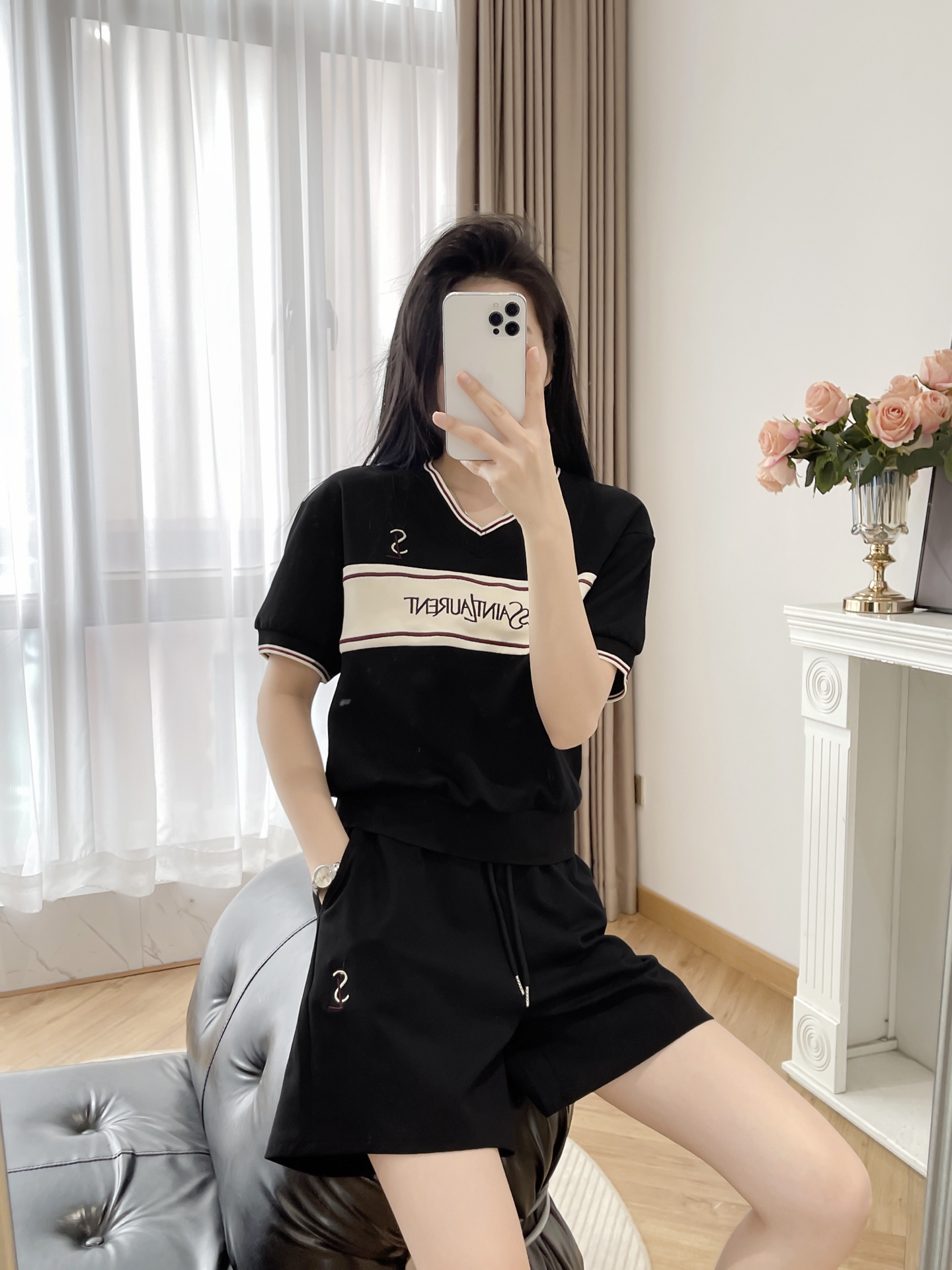 High Quality Women’s Clothes: 2025 St. Roland’s Summer Recreational Shorts in Various Sizes - 图片 6