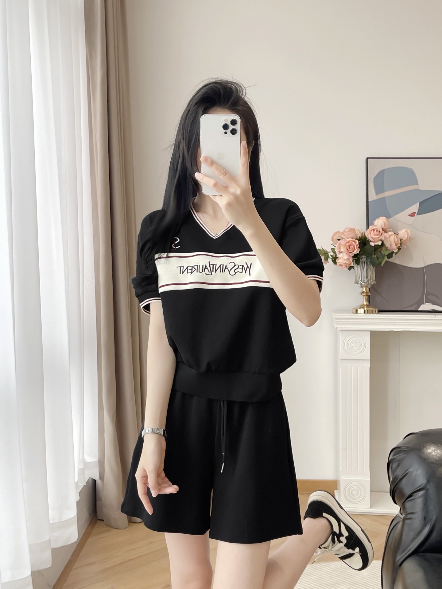 High Quality Women’s Clothes: 2025 St. Roland’s Summer Recreational Shorts in Various Sizes - 图片 8