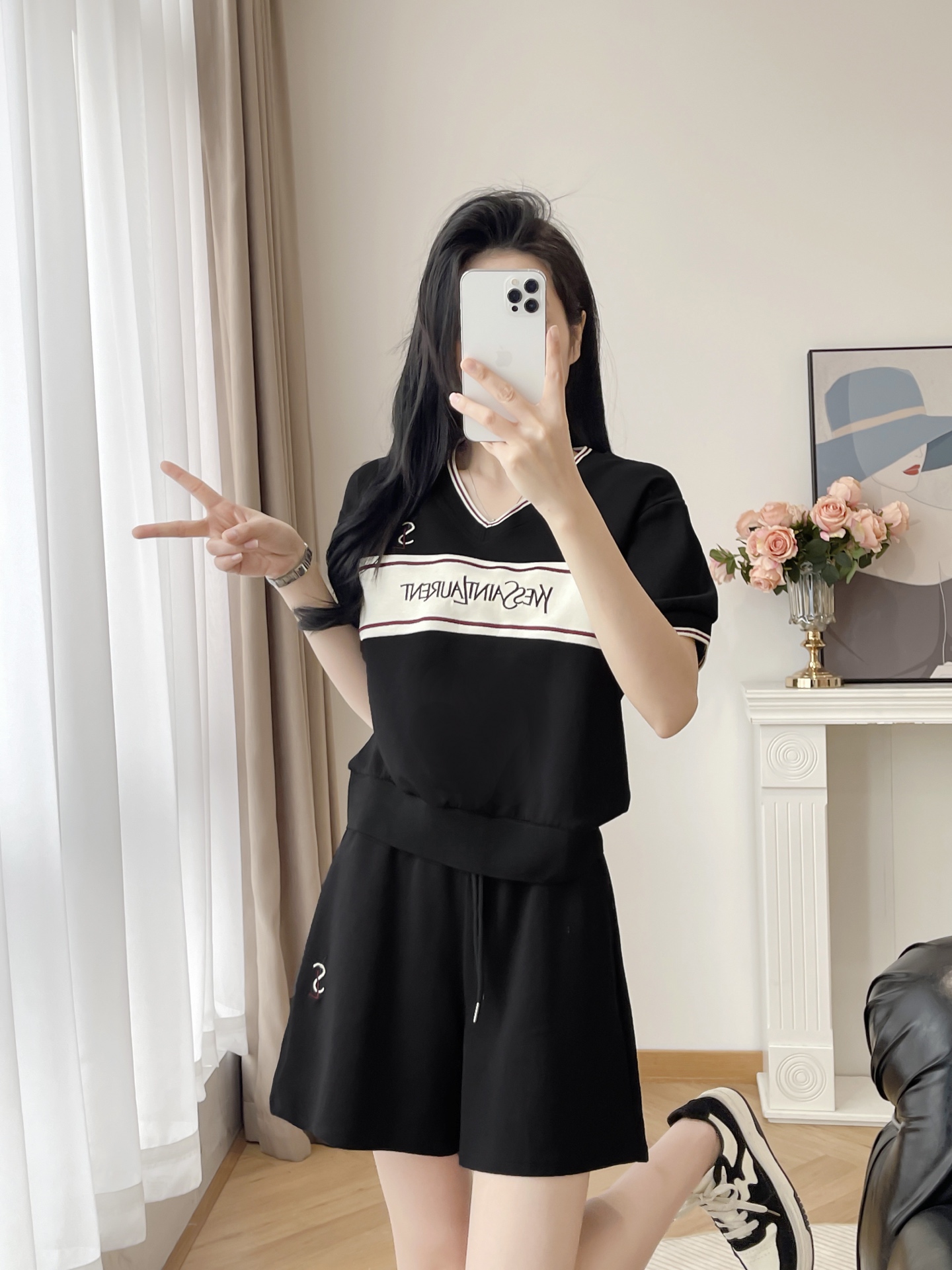 High Quality Women’s Clothes: 2025 St. Roland’s Summer Recreational Shorts in Various Sizes - 图片 7