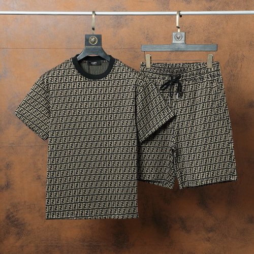 Fendi Conjunto de Punto con Monograma FF en Jacquard Marrón y Negro 30 Fendi Conjunto de Punto con Monograma FF en Jacquard Marrón y Negro