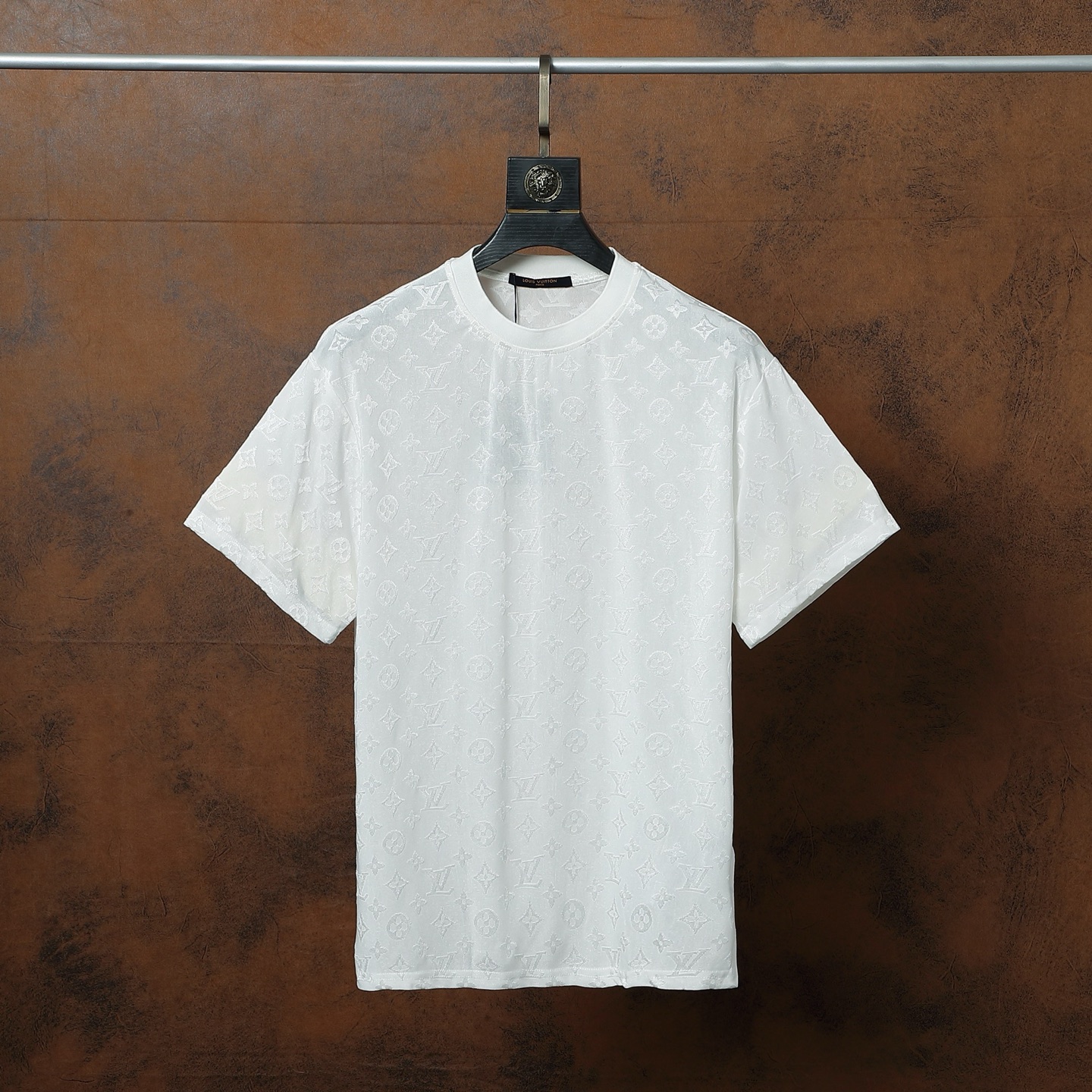 Louis Vuitton Camiseta Jacquard de Manga Corta - Elegancia y Confort 3 i1748106616174 509 0 1