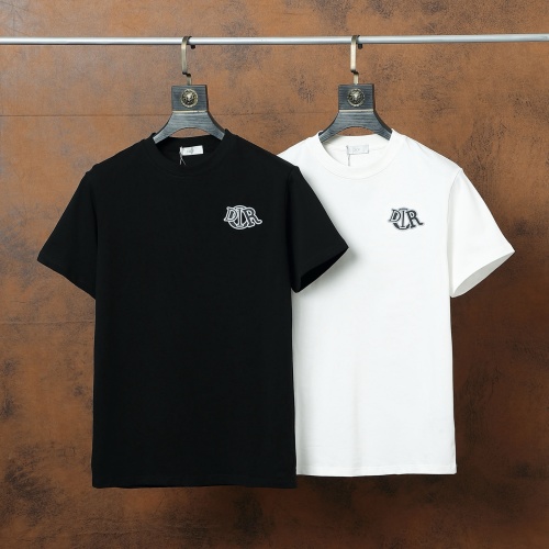 DIOR Men's Classic Fit Short Sleeve Cotton T-Shirt - Stylish and Comfortable 1 DIOR Men's Classic Fit Short Sleeve Cotton T-Shirt - Stylish and Comfortable