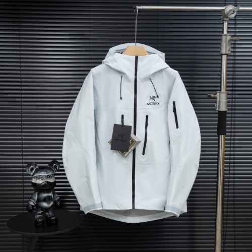 Arc'teryx Alpha SV 7th Gen GORE-TEX Pro Hooded Jacket - Dawn Blue 1 Arc’teryx Alpha SV 7th Gen GORE-TEX Pro Hooded Jacket – Dawn Blue