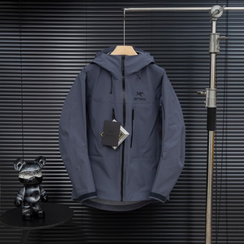 Arc'teryx Alpha SV Gen 7 Gore-Tex Pro Hooded Jacket - Dawn Blue 1 Arc’teryx Alpha SV Gen 7 Gore-Tex Pro Hooded Jacket – Dawn Blue